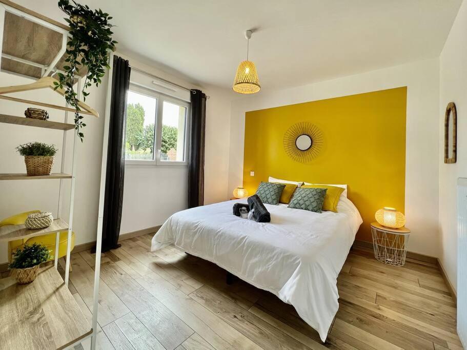 Saint-Denis-de lʼHôtel * Domaine De La Solaie * - Proche Bords De Loireヴィラ エクステリア 写真